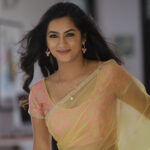 Neha Krishna Hot Photos In Transparent Saree In Valliddari Madyalo Movie