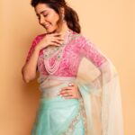 Raashi Khanna Hot Photos In Transparent Saree